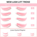 14Pcs 7 Sizes Hot Sale Lash Lift Rods,Lash Lift Shield for Eyelash Perming,Upper and Lower Lash Lif Pads for Salon and Home Use.