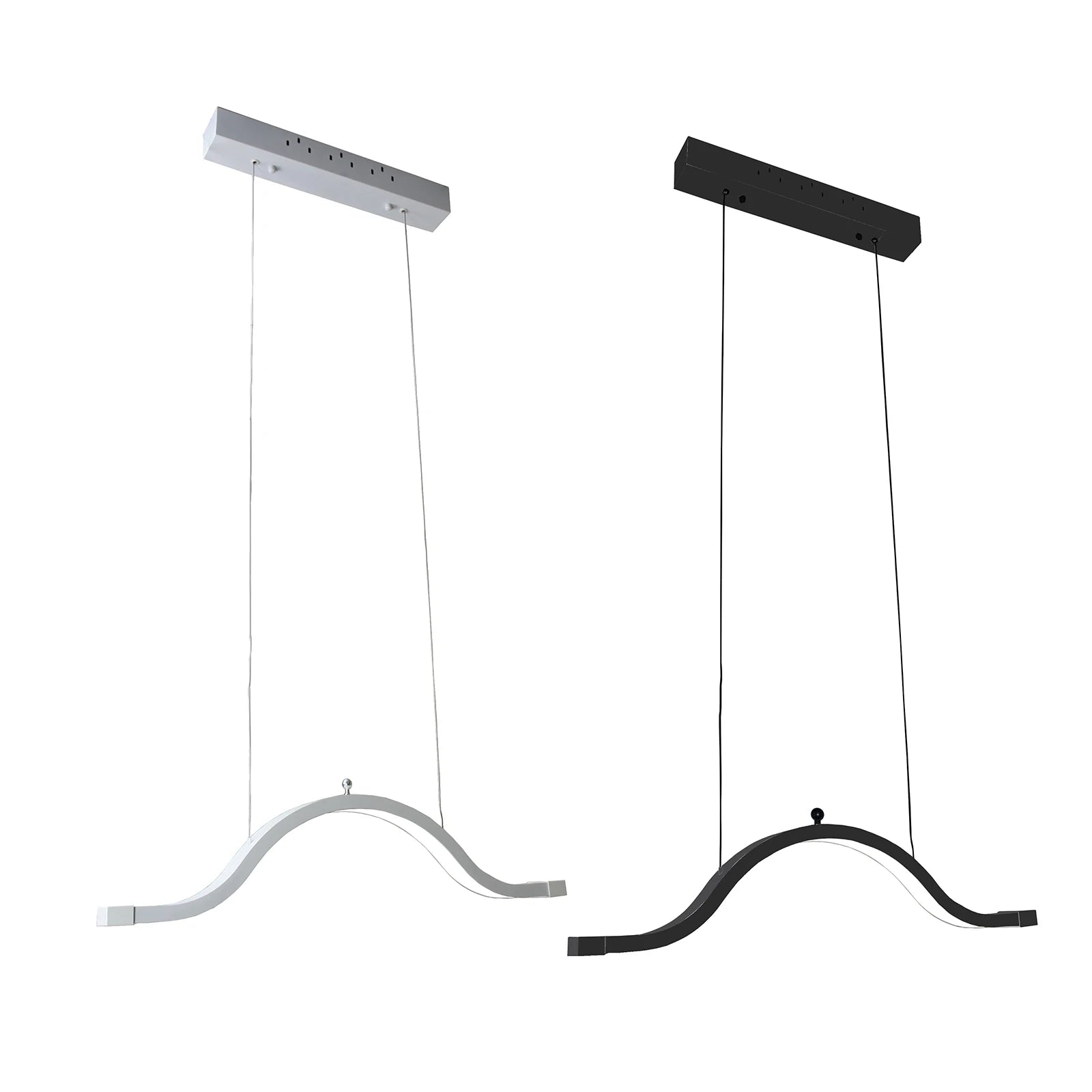 Half Moon Cloud Hanging Light Ceiling Mount LED Fill Lamp for Makeup Eyelash Nail Art Adjustable Height 3 Color Temperature