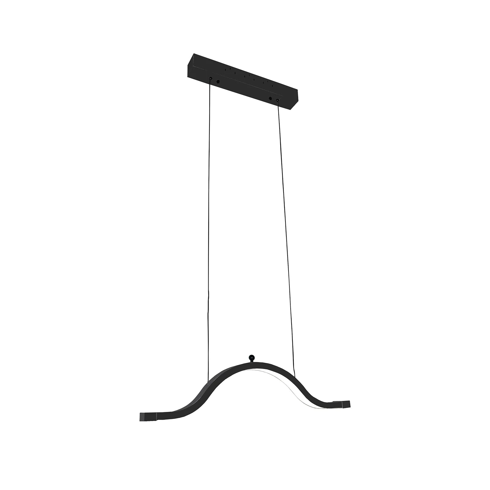 Half Moon Cloud Hanging Light Ceiling Mount LED Fill Lamp for Makeup Eyelash Nail Art Adjustable Height 3 Color Temperature