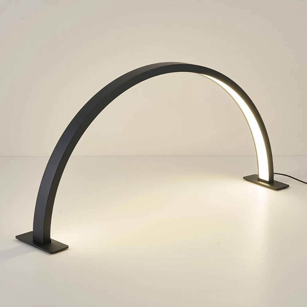 Nail lamp half moon U-shaped home beauty lamp desktop nail simple LED office desk lamp