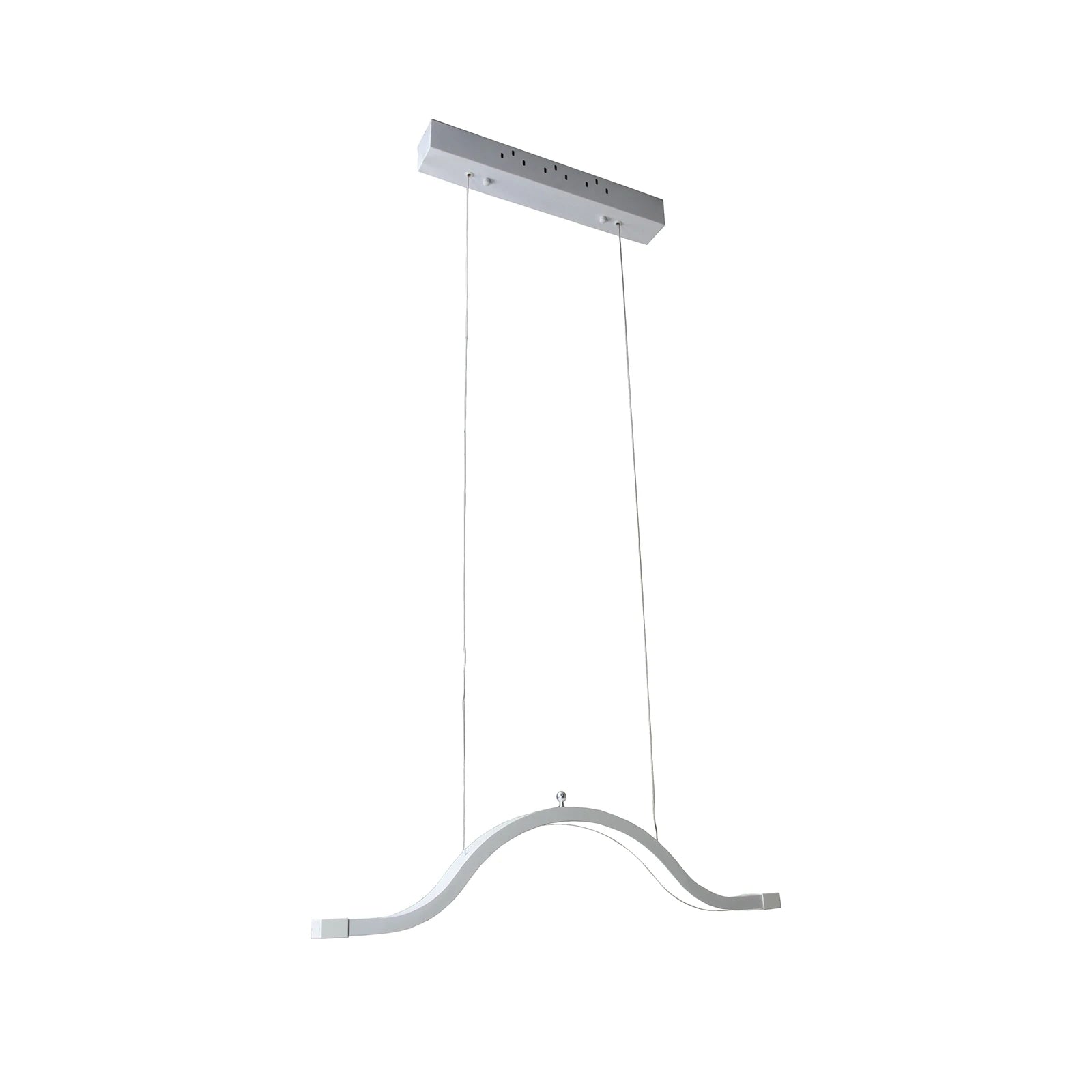 Half Moon Cloud Hanging Light Ceiling Mount LED Fill Lamp for Makeup Eyelash Nail Art Adjustable Height 3 Color Temperature