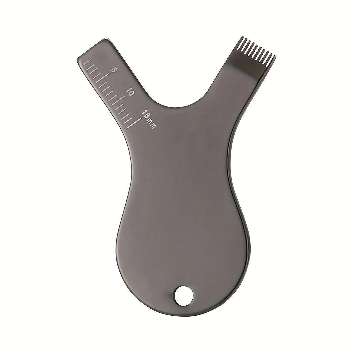 Lash Lift Brush Eyelashlift Perm Tool Reuseable Stainless Steel Eyelash Brush Clean Comb Y Shape Grafted Eyelashes Brushes